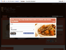 Tablet Screenshot of chefbuzu.com